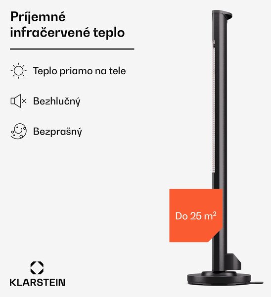 Blumfeldt Heat Guru 3000, vonkajší sálavý ohrievač, 3000W, 3 úrovne ohrevu, diaľkové ovládanie