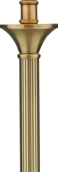 Där Lighting TAY4075-X - Stolná lampa TAYLOR 1xE14/40W/230V béžová/mosadz