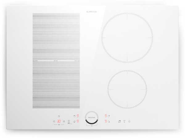 Klarstein Delicatessa 70 Hybrid, vstavaná indukčná varná doska, 4 zóny, 7000 W, sklokeramika