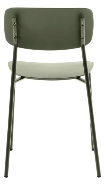 Zelené jedálenské stoličky v súprave 2 ks Kirkland – Unique Furniture