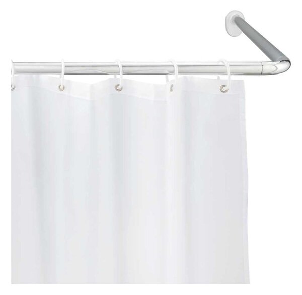 Univerzálna rohová tyč na sprchový záves Wenko Shower Curtain Rod