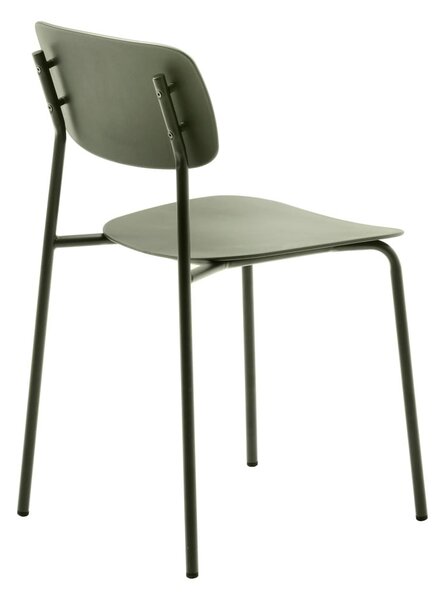 Zelené jedálenské stoličky v súprave 2 ks Kirkland – Unique Furniture
