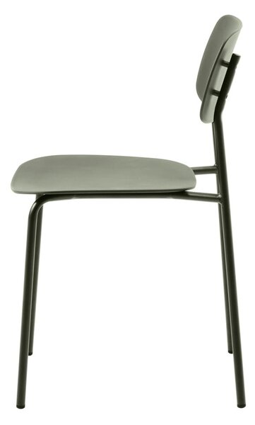 Zelené jedálenské stoličky v súprave 2 ks Kirkland – Unique Furniture