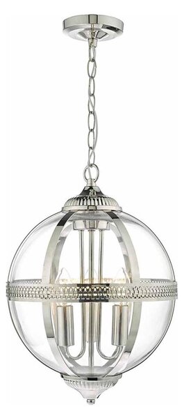 Där Lighting VAN0338 - Luster na reťazi VANESSA 3xE14/40W/230V lesklý chróm