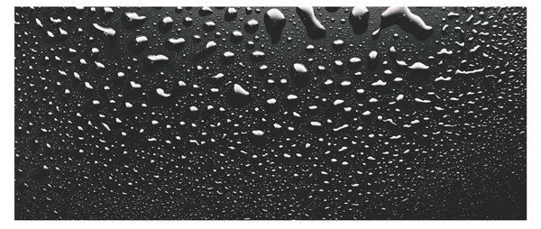 Obraz kvapiek vody (120x50 cm)
