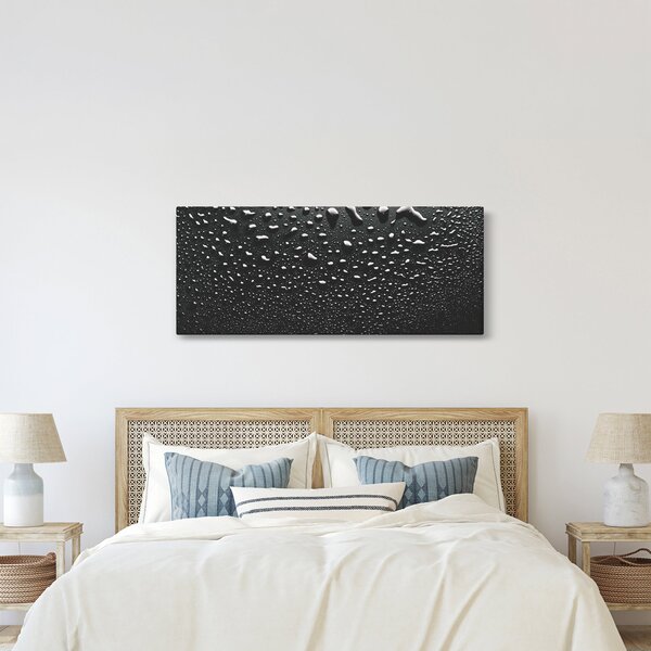 Obraz kvapiek vody (120x50 cm)