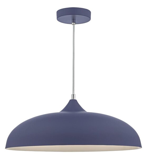 Där Lighting KAE0123 - Závesné svietidlo na lanku KAELAN 1xE27/60W/230V modrá