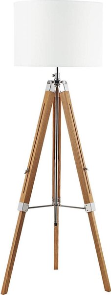 Där Lighting EAS4943 - Stojacia lampa EASEL 1xE27/60W/230V hnedá