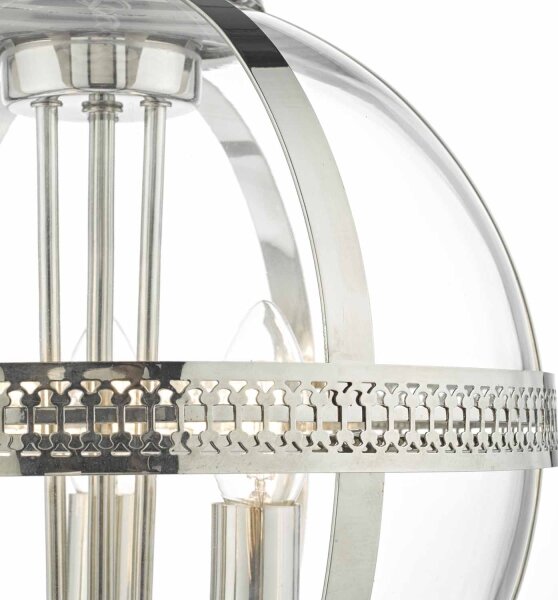 Där Lighting VAN0338 - Luster na reťazi VANESSA 3xE14/40W/230V lesklý chróm