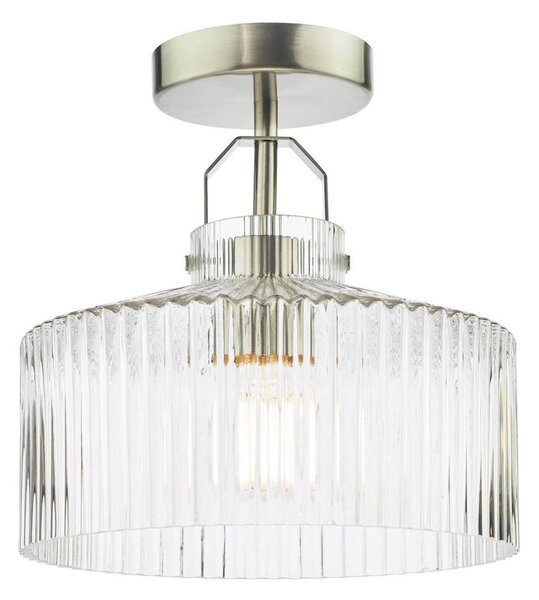 Där Lighting LEN4846 - Prisadený luster LENKA 1xE27/60W/230V matný chróm