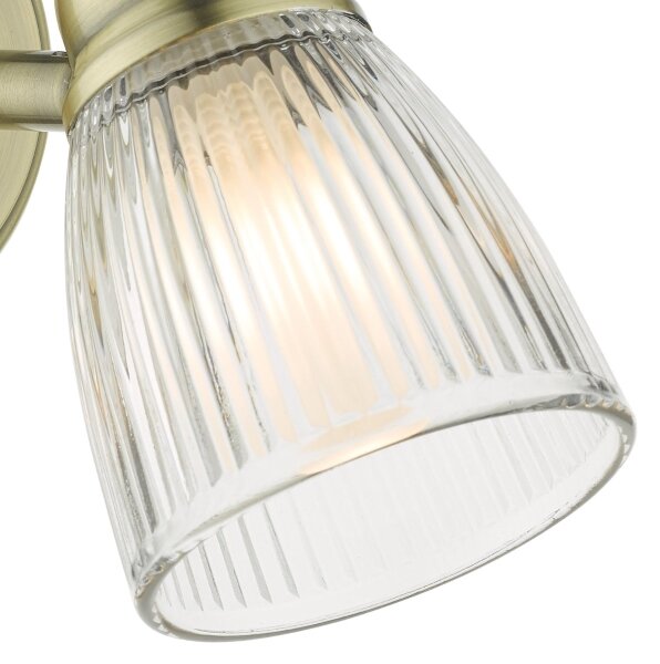 Där Lighting CED0775 - Kúpeľňové nástenné svietidlo CEDRIC 1xG9/25W/230V IP44, mosadzné prevedenie