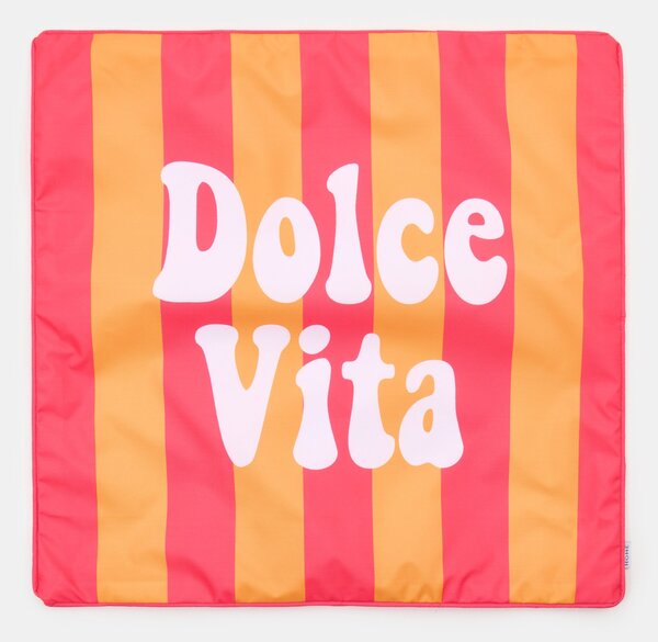 Sinsay - Obliečka na vankúš s nápisom „Dolce Vita” - viacfarebná