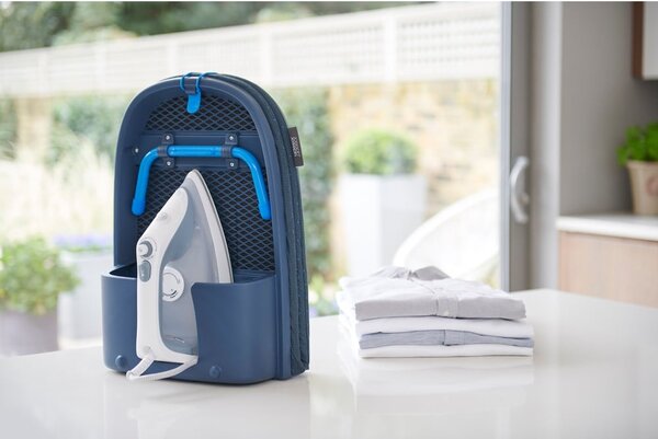 Modrá stolová žehliaca doska Joseph Joseph Pocket Plus