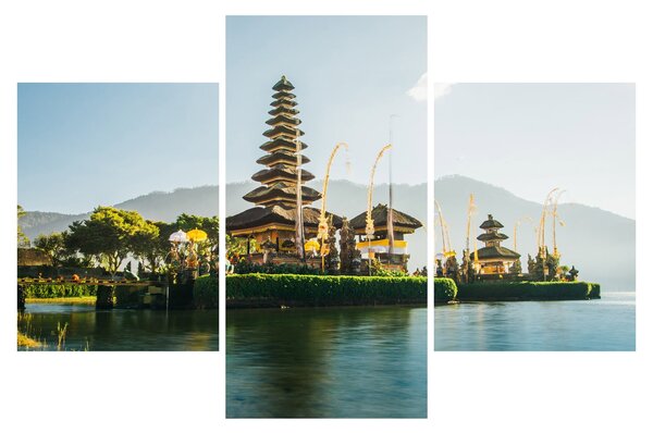 Obraz Mount Batur (90x60 cm)