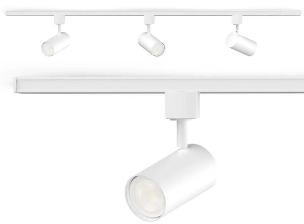 Philips - LED stmievateľné bodové svietidlo v lište sys EASYLINK 3xGU10/6,2W/230V 1m biela