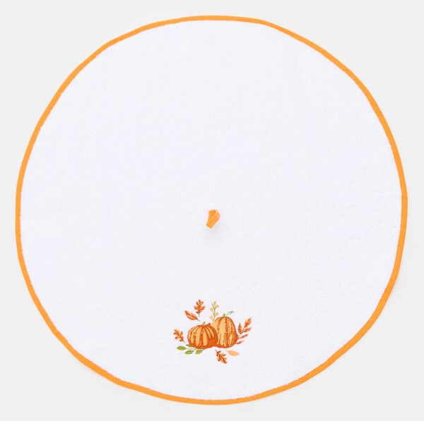 Sinsay - Okrúhly uterák s motívom tekvice - oranžová