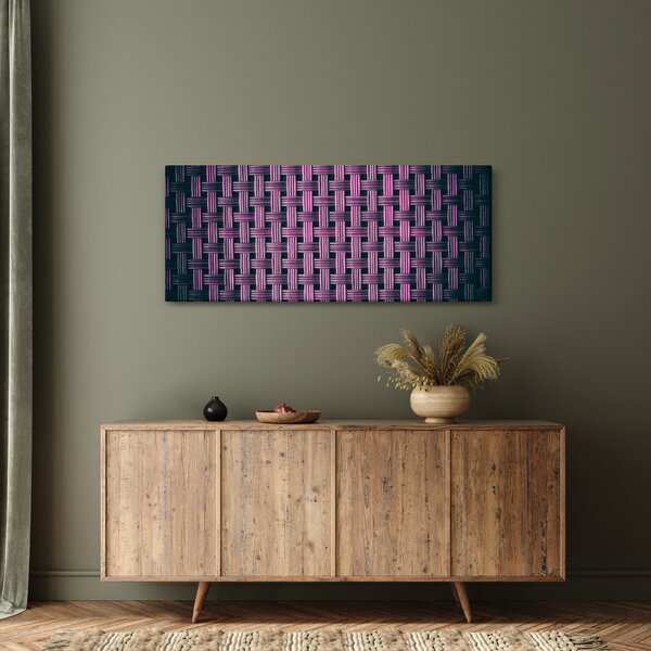 Obraz fialovej textúry (120x50 cm)