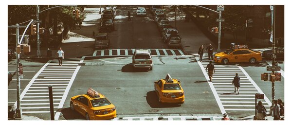 Obraz - New York (120x50 cm)