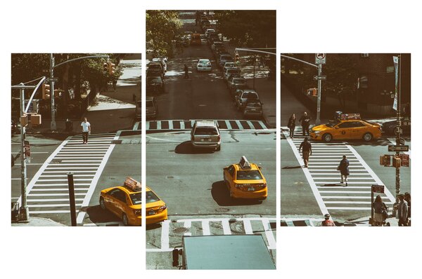 Obraz - New York (90x60 cm)