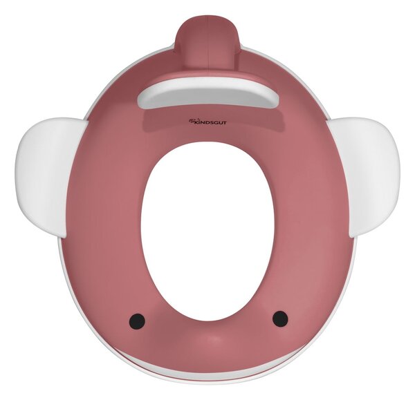 Tmavoružové detské WC sedadlo Dusty pink – Kindsgut