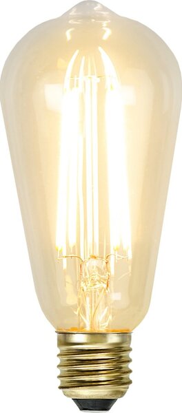 Teplá LED/filamentová žiarovka so stmievačom E27, 4 W Soft Glow – Star Trading