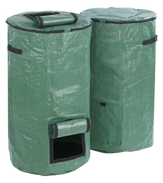 Zelené kompostéry v súprave 2 ks 125 l – Maximex