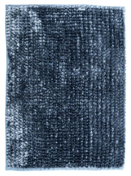 Multi-decor , Kúpeľňová predložka Chenille Velvet tm. šedá, 40x60, šedá, kúpeľňa