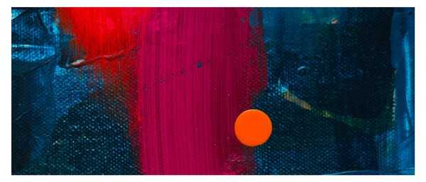 Obraz farby (120x50 cm)