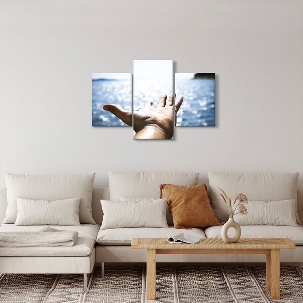 Obraz otvorenej dlane (90x60 cm)