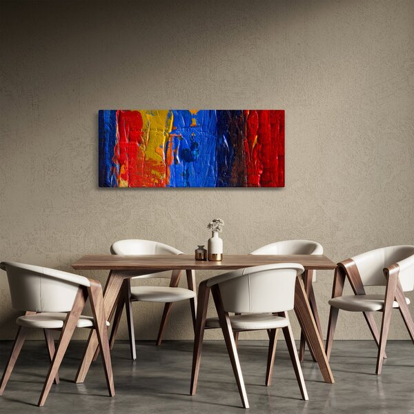 Obraz maliarskych farieb (120x50 cm)