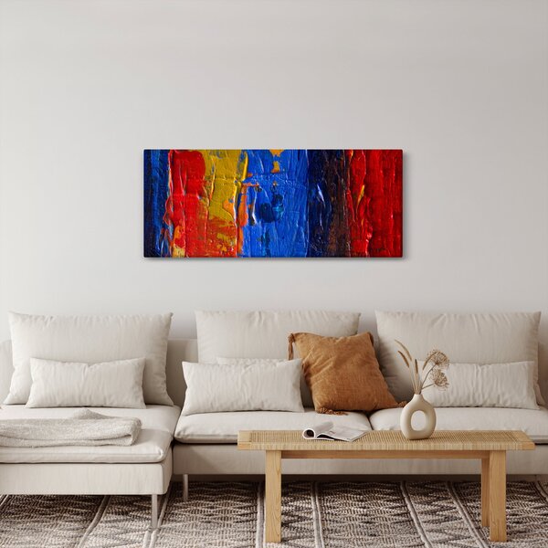 Obraz maliarskych farieb (120x50 cm)