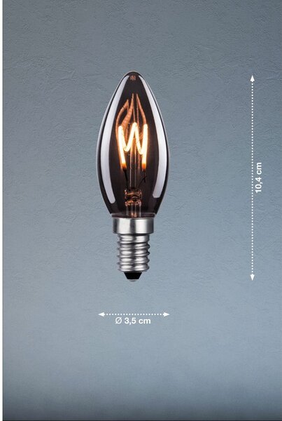Teplá žiarovka E14, 2 W Elegance - Fischer & Honsel