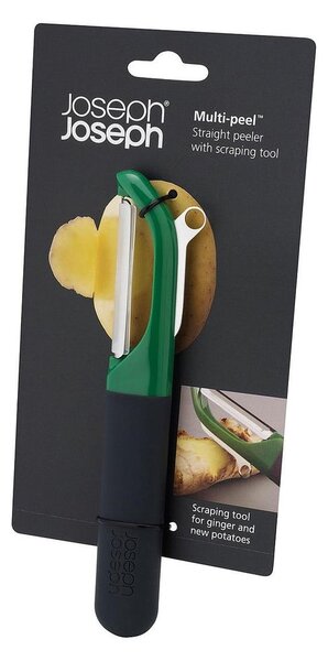 Tmavozelená škrabka Joseph Joseph Multi-peel