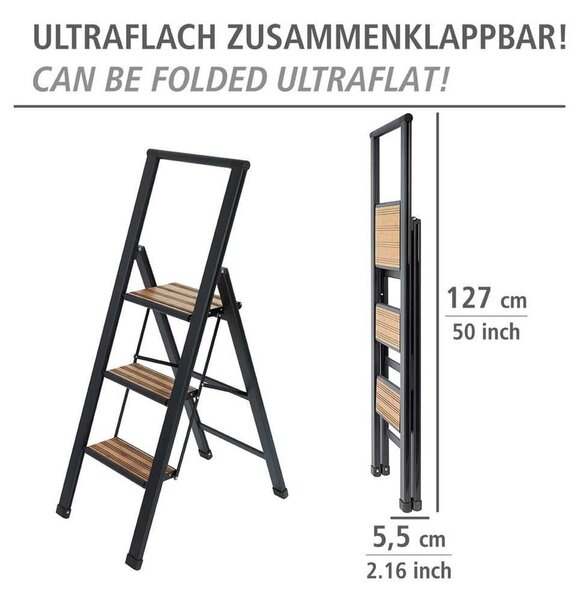Kovové schodíky 119 cm – Wenko