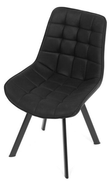Jedálenská stolička čierna HC-V3066 BK3