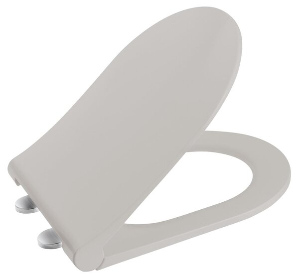 Sapho Sapho, AVVA Slim WC sedátko s pomalým zatváraním, latte matná, 100787-114