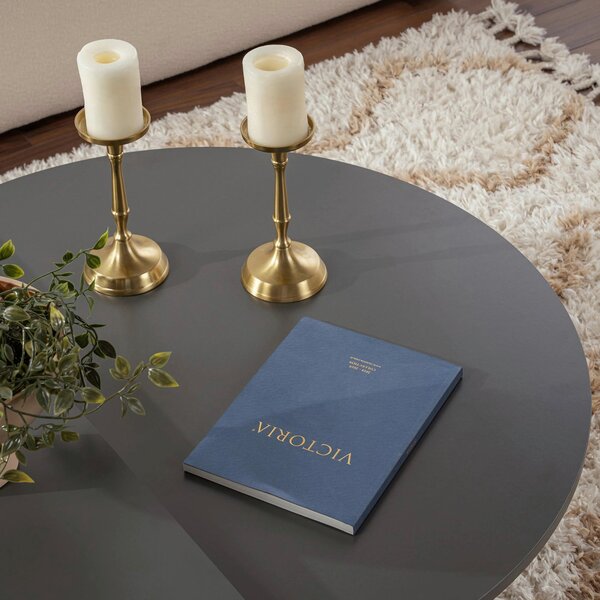 KONFERENČNÝ STOLÍK, antracitová, kompozitné drevo, 90/60/30 cm MID.YOU - Online Only obývacie izby, Online Only
