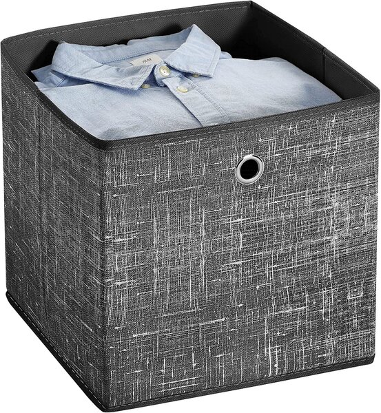SONGMICS Úložné boxy Fora šedé - 6 kusů