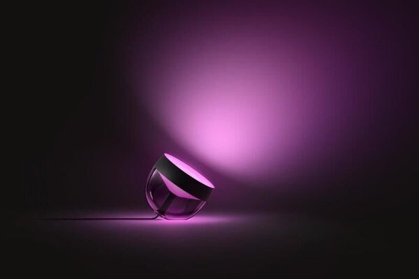 Philips Hue Iris (gen4) 8719514264489 LED náladová stolná lampa 8,1W 2000-6500K+RGB čierna IP20 Bluetooth