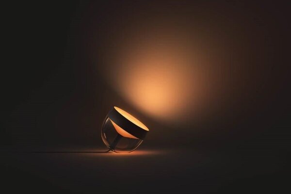 Philips Hue Iris (gen4) 8719514264489 LED náladová stolná lampa 8,1W 2000-6500K+RGB čierna IP20 Bluetooth
