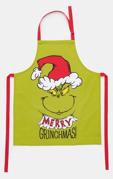 Sinsay - Vianočná kuchynská zástera Grinch - viacfarebná