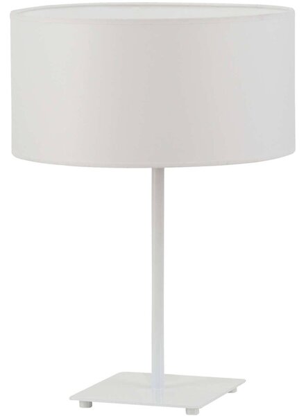 Stolná lampa Indigo, 1x textilné tienidlo (výber z 8 farieb), (výber zo 4 farieb konštrukcie), n