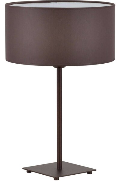 Stolná lampa Indigo, 1x textilné tienidlo (výber z 8 farieb), (výber zo 4 farieb konštrukcie), n