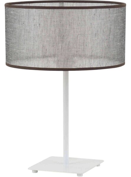 Stolná lampa Indigo, 1x textilné tienidlo (výber z 8 farieb), (výber zo 4 farieb konštrukcie), n
