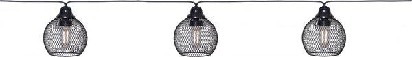 Svetelná LED reťaz na solárne napájanie Sunlight - 8 žiaroviek