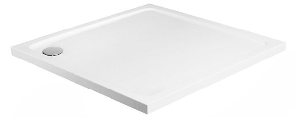 Sprchová akrylová vanička Rea Savoy - biela 90x90