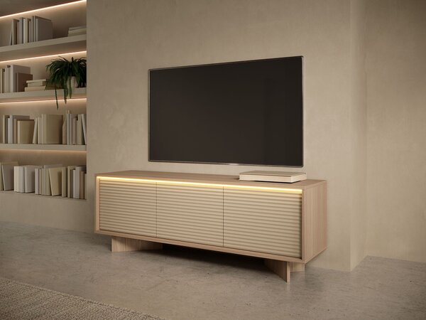 TV stolík Semira - dub bolivar / cappuccino