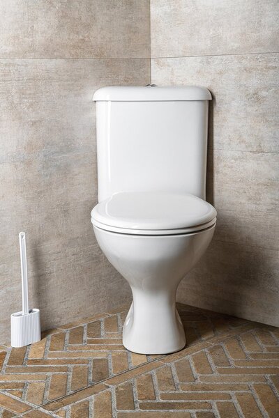 Aqualine Aqualine, CLIFTON Rohový WC kombi misa s nádržkou vrátane splachovacej súpravy, biela, FS1PK