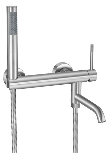 Umývadlová batéria s bočným výstupom a ručnou sprchou