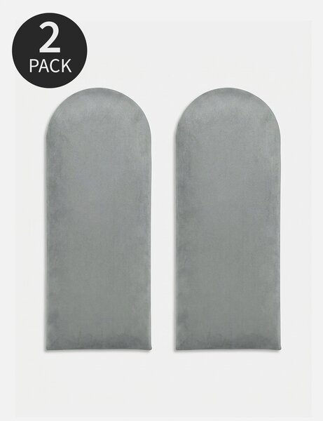 Sinsay - Čalúnené nástenné panely 2 pack - svetlošedá